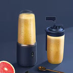 Portable Blender with USB Rechargeable Cup | Mini Smoothie & Juice Maker | خلاط محمول مع كوب قابل للشحن USB