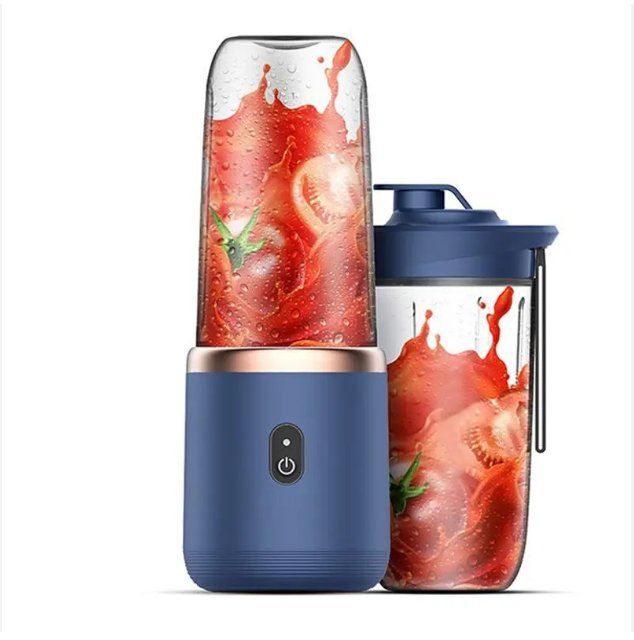 Portable Blender with USB Rechargeable Cup | Mini Smoothie & Juice Maker | خلاط محمول مع كوب قابل للشحن USB